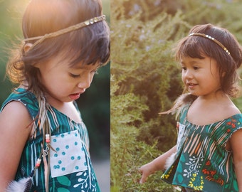 Boho Feather Headband - Child