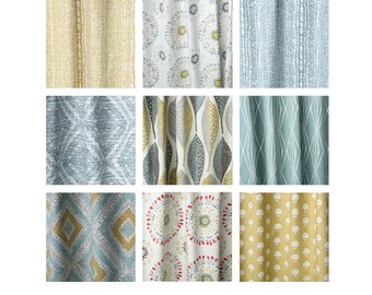 Rain collection throw pillows case // decorative pillow case // pillow sham // OR DRAPERY PANELS -1EYN