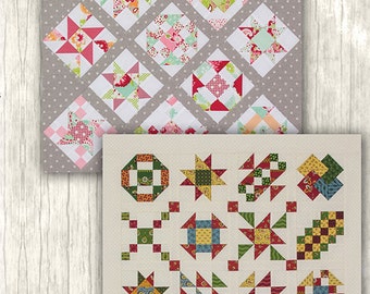 Miss Rosie's Little Bites Sample 22x22 Charm 2.5 Quilt Pattern