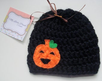 Pumpkin baby gift - pumpkin baby boy hat - fall baby gift - halloween baby hat - fall baby hat - baby girl gift - pumpkin - halloween