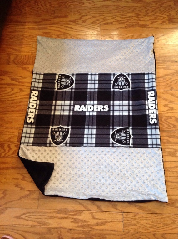 Oakland Raiders baby blankets NFL ready to ship