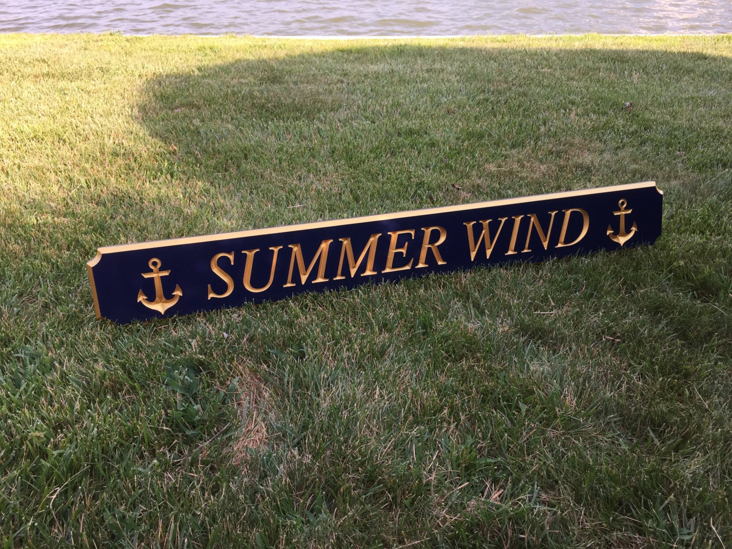 Custom Carved Quarterboard sign Add your name and image