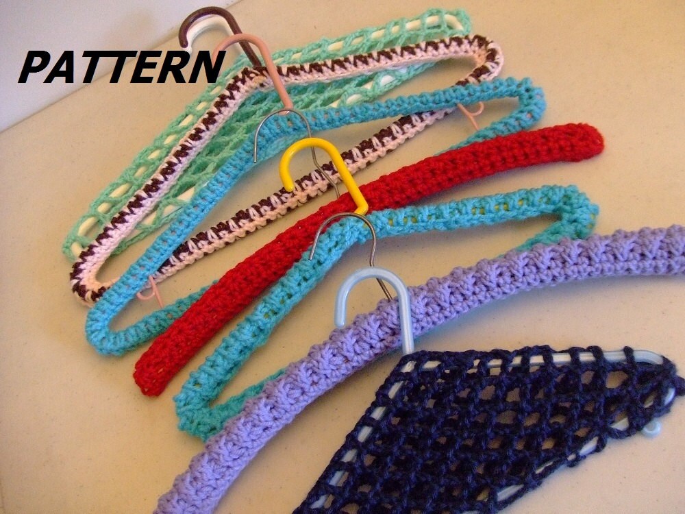 PATTERN Hanger Covers Crocheted from BucketFullofMemories on Etsy Studio