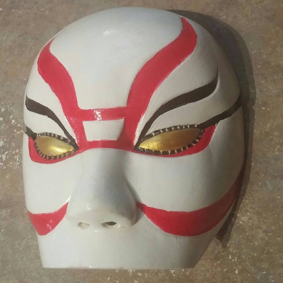 NEW Handmade Big Hero 6 Kabuki Villain Yokai Mask costume