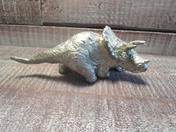 metal triceratops