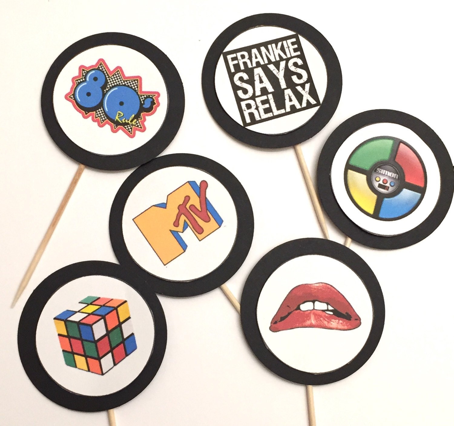 80-s-themed-cupcake-toppers