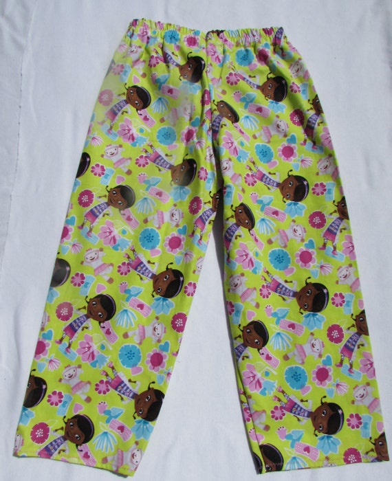 Doc McStuffin pajama pants/girls pajamas/toddler pajamas/summer pajamas/Doc McStuffin gift/girls gift/matching Doc McStuffin/girls clothes