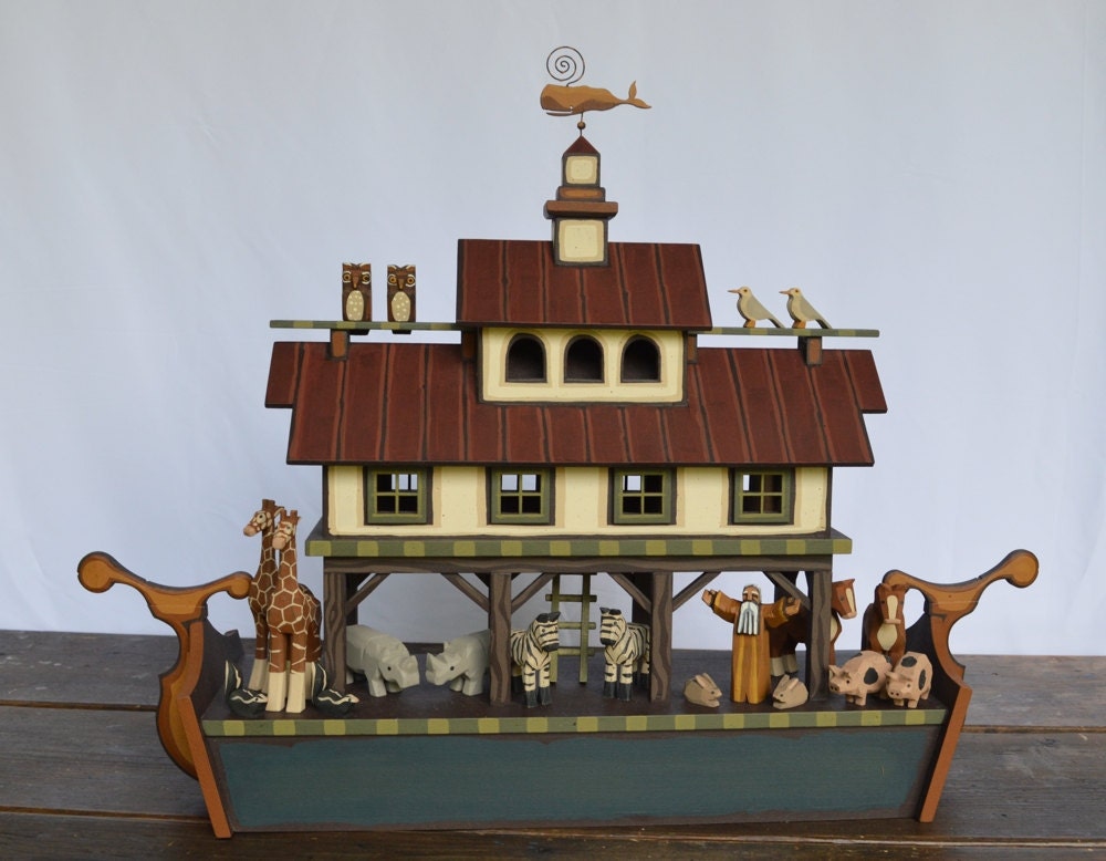 Wooden Noah's Ark