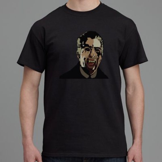 Christopher Lee's Dracula Horror Movie T-shirt. by CultGraphics