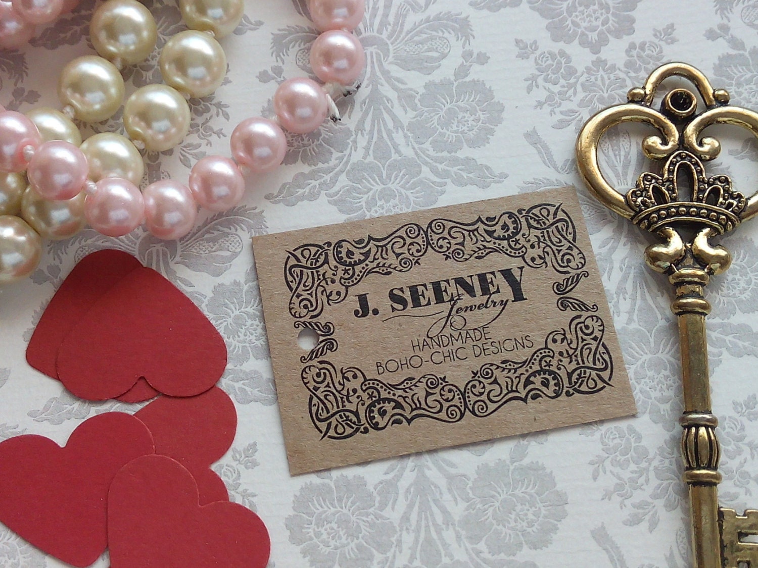 Jewelry Tags. Label Gift Tags. Personalized Jewelry Tags.