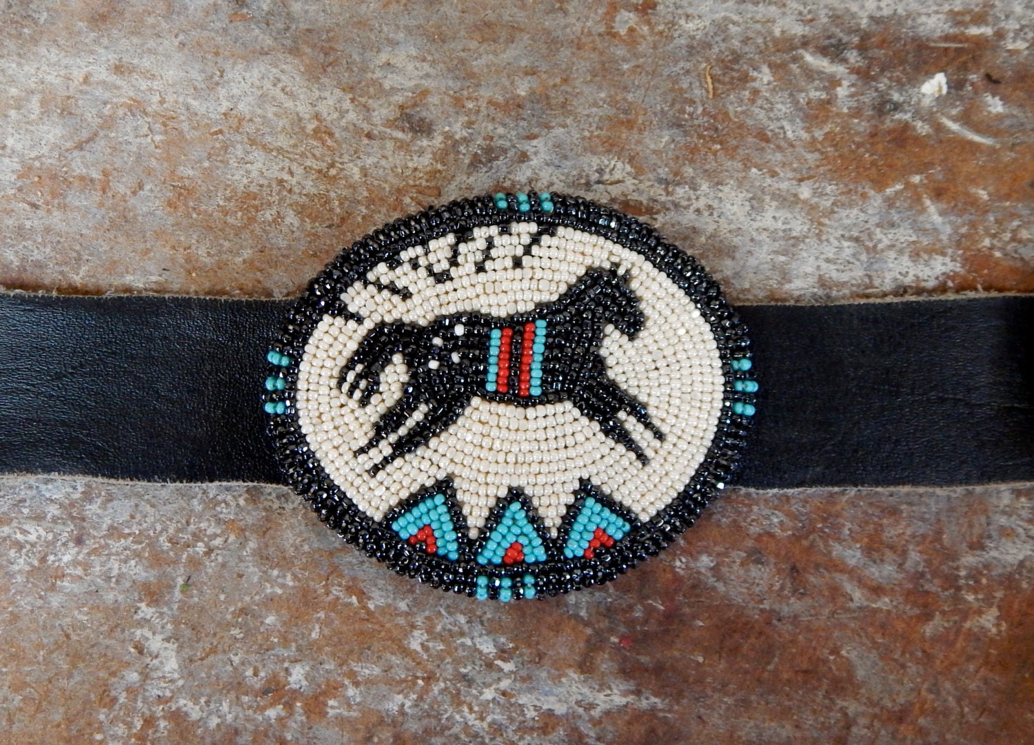Beaded Belt Native American belts Native Americana Lakota