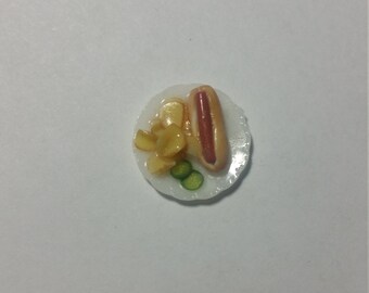 1:12 Scale Hot Dog, Miniature Hot dog