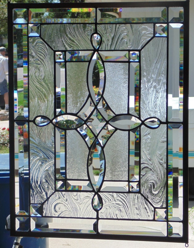 Stained Glass Window Hanging by StevesArtGlass on Etsy