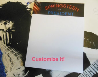 Bruce Springsteen BUMPER STICKER/decal By Borntolovebruce On Etsy