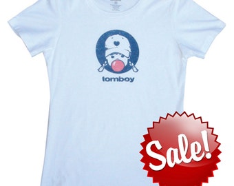 Vintage T Shirt Bubblegum Tomboy Shirt Vintage Baseball Tee Softball Tee Girls Sports Cute T Shirt