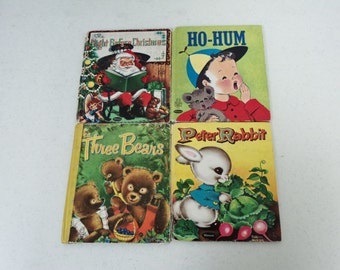 Lot of 12 Vintage Whitman Tiny Tales Miniature Children's Books Lot of 12 Vintage Whitman Tiny Tales Miniature Children's Books