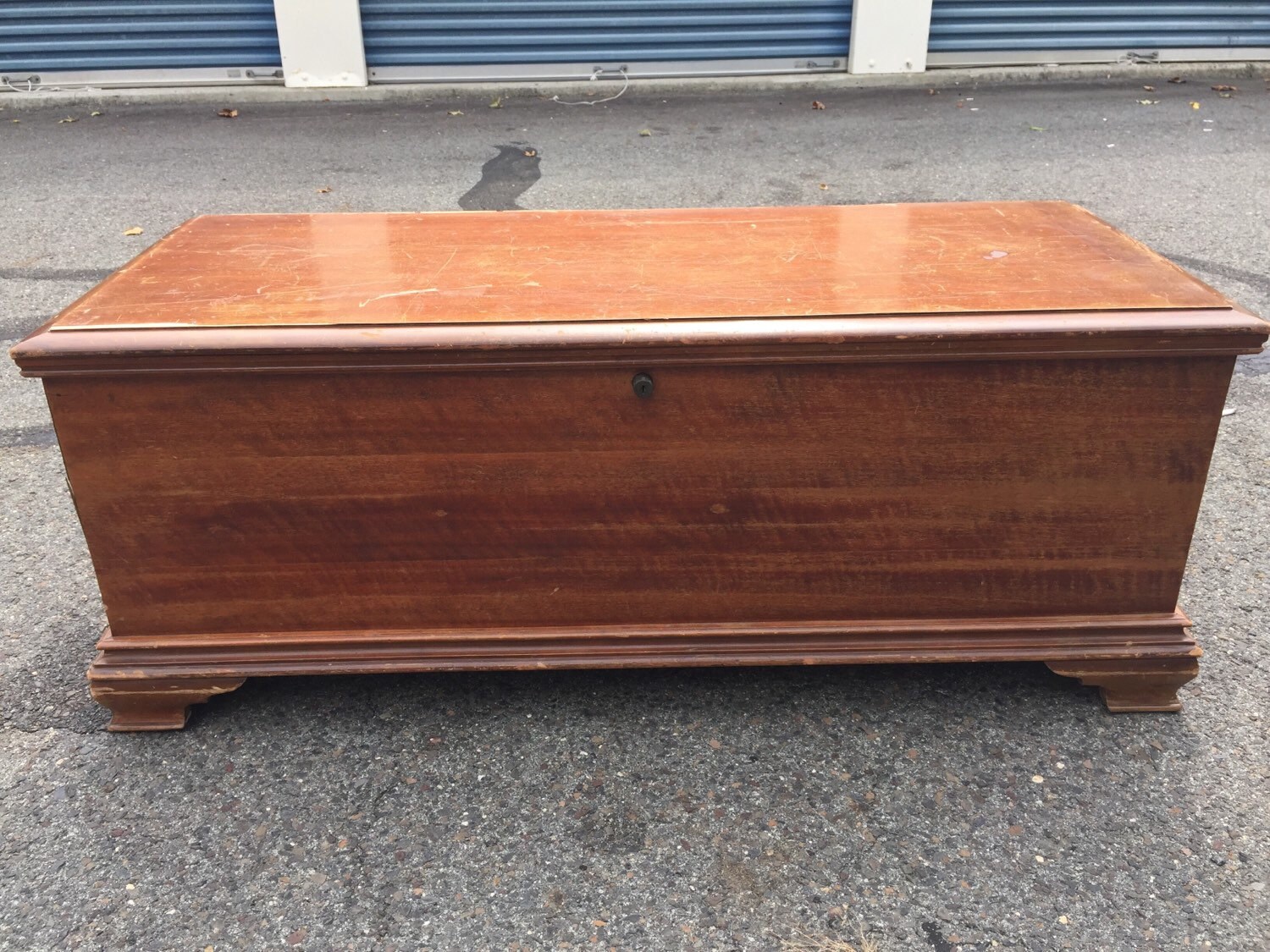 Vintage Cedar Chest Trunk