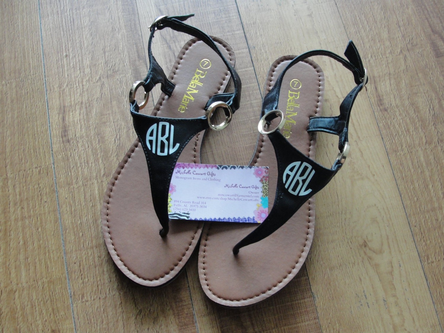 Monogram sandal  Women Sandals Personalized  sandals  7