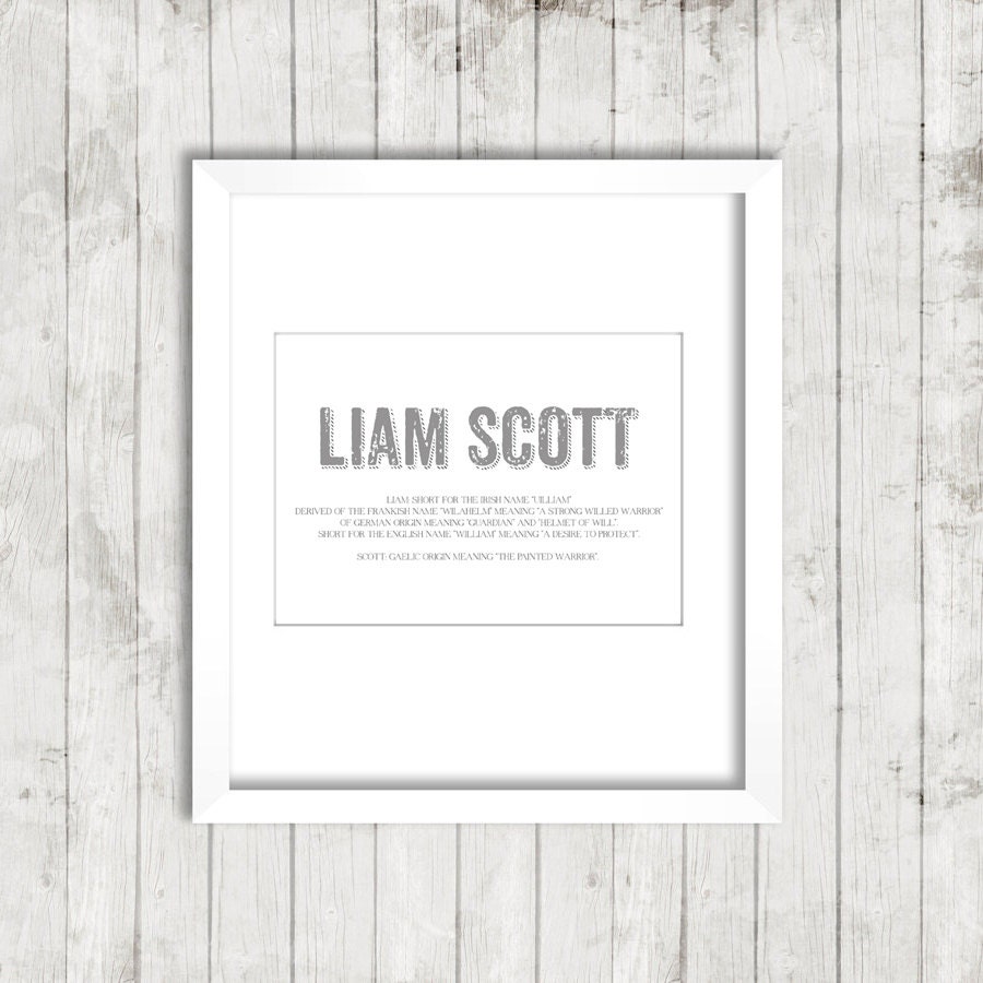 name-meaning-gray-and-white-custom-5x7-printable-by-cpbprints