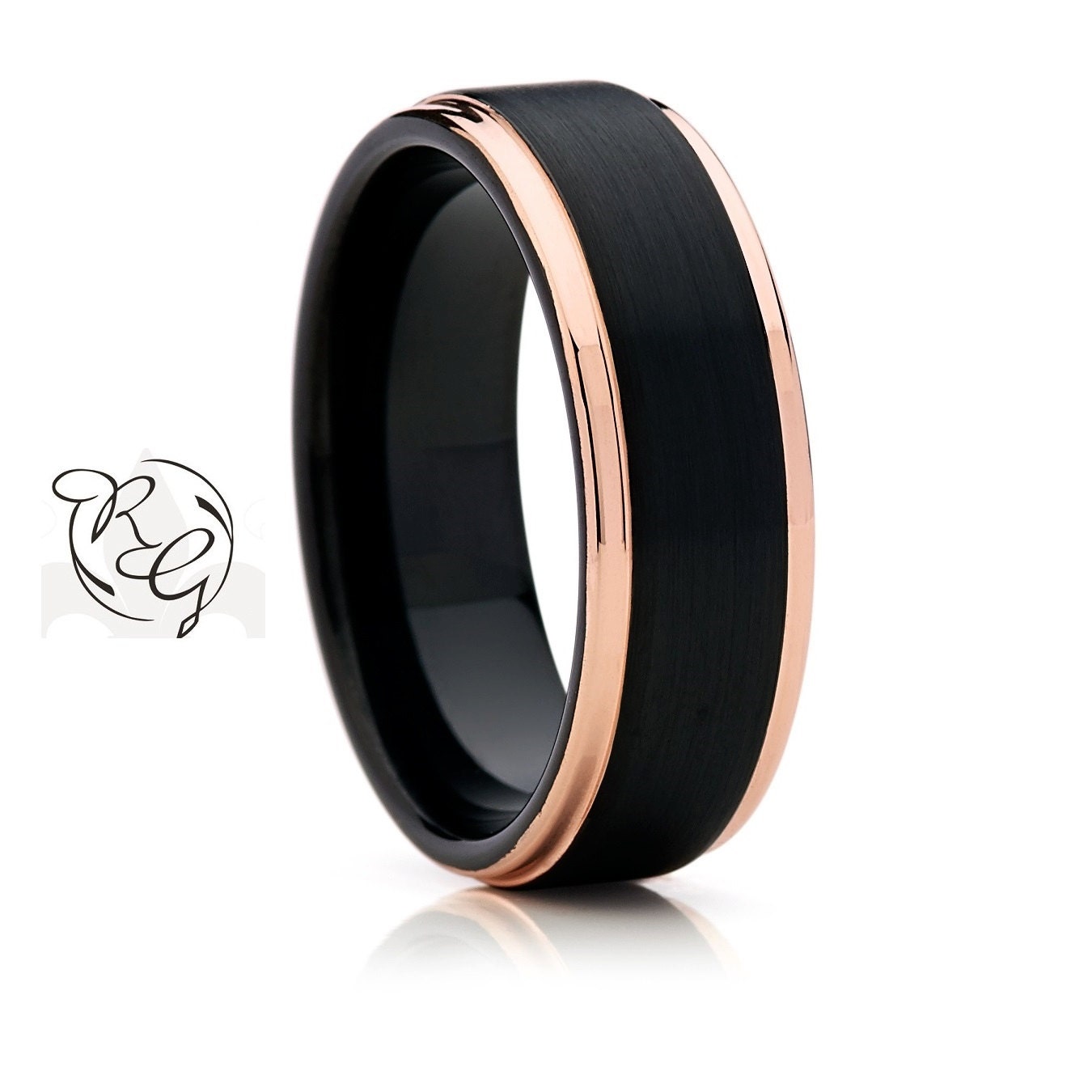 tungsten wedding ring with wire