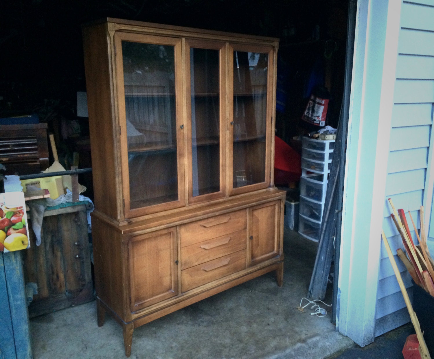 Bassett Furniture Mid Century Modern Hutch for Holly