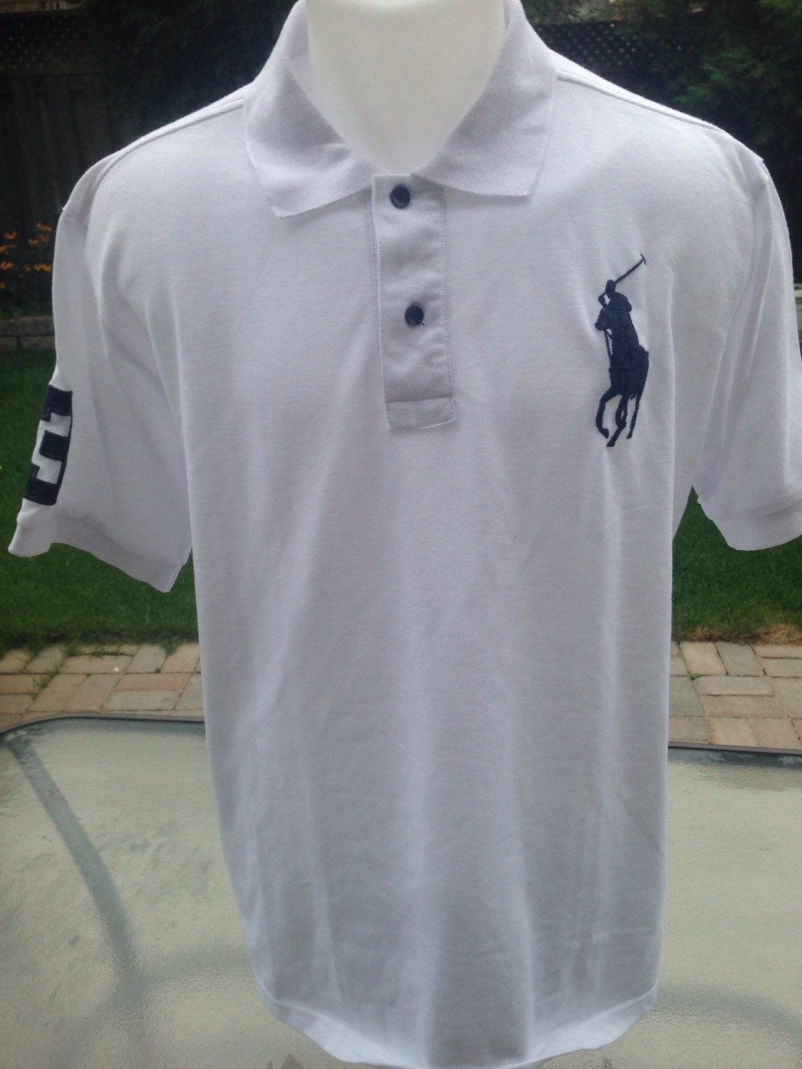 Vintage White Big Pony Polo By Ralph Lauren Polo by MajorDivision