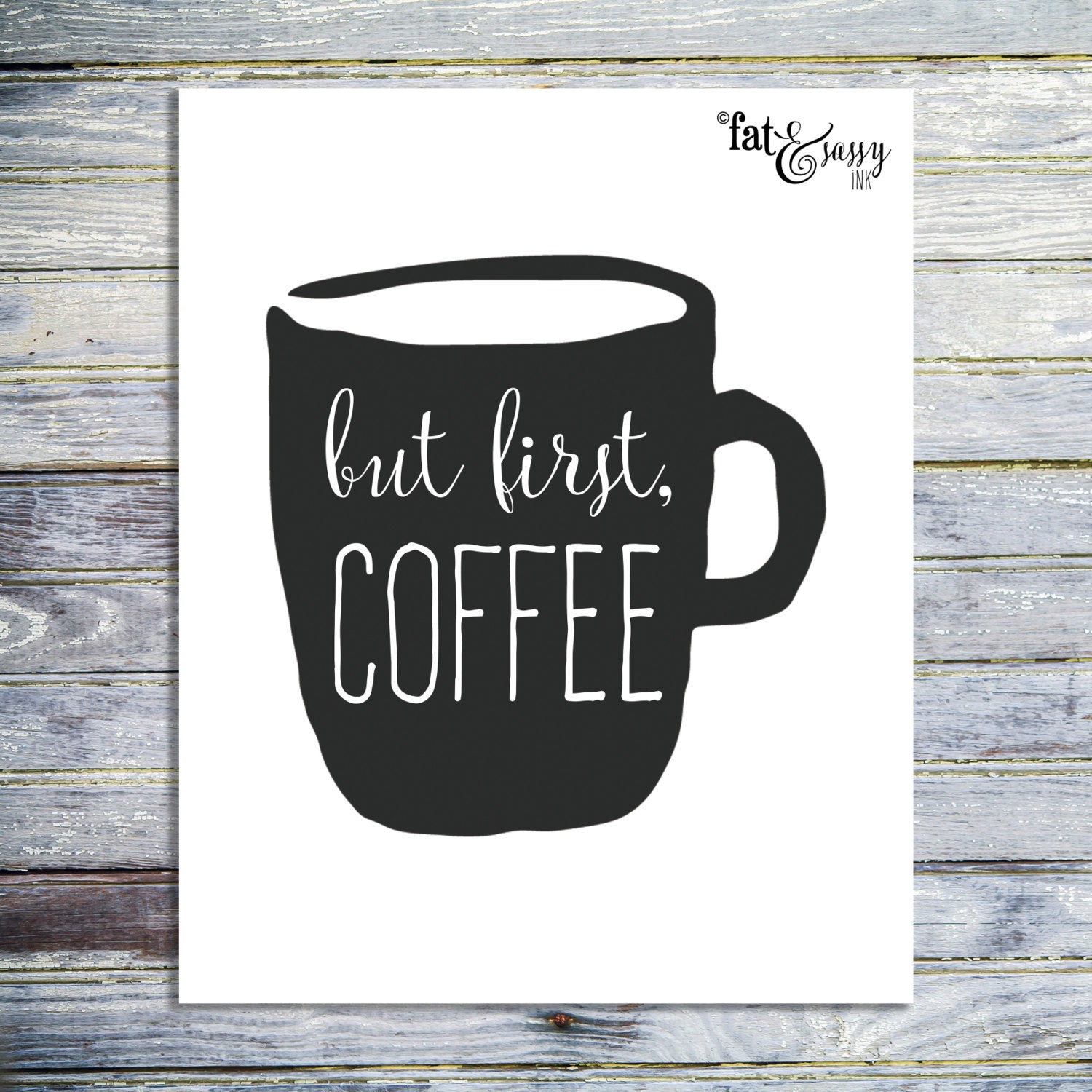 Printable Coffee Signs Customize and Print