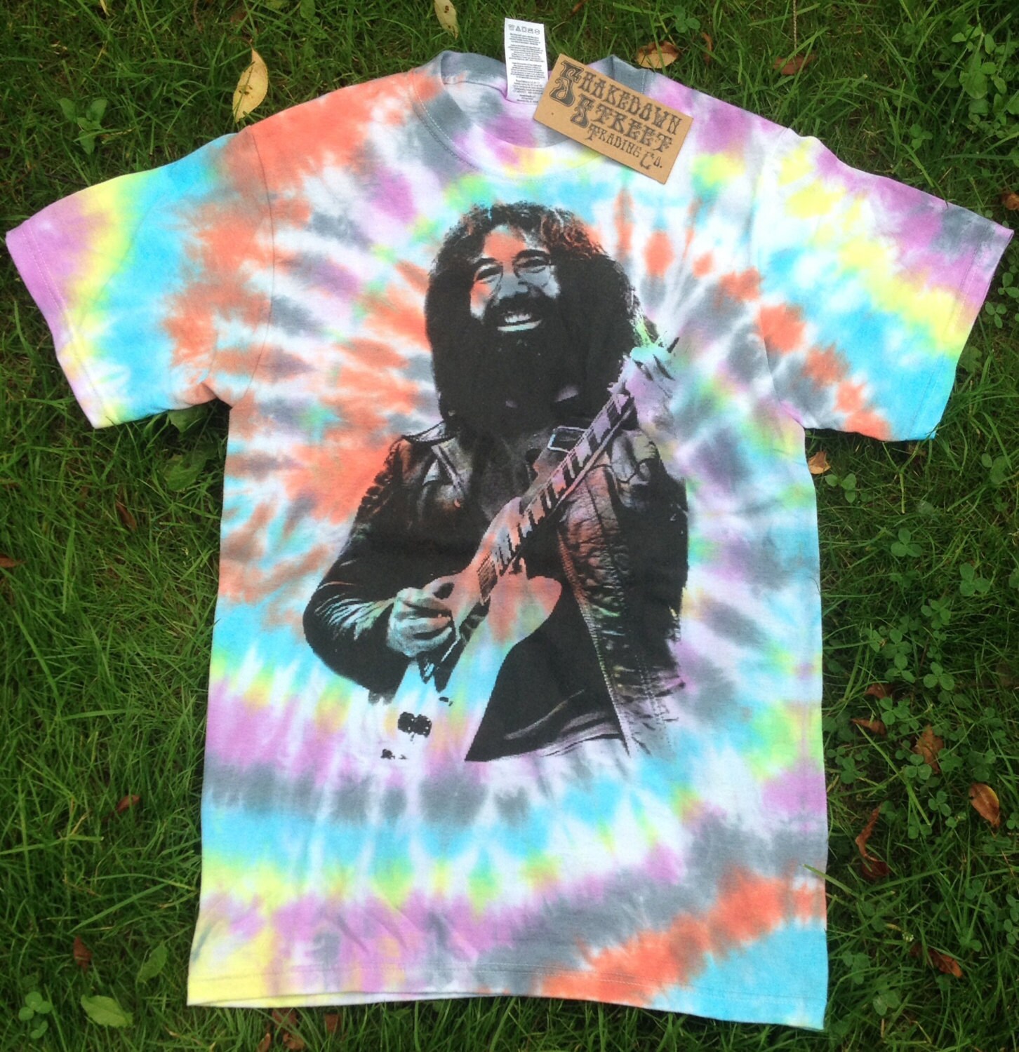 Jerry Garcia tiedye tshirt Small Grateful Dead Phish
