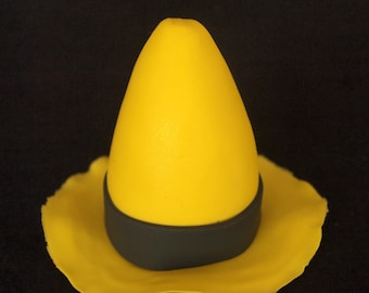 Curious George Inspired Large Fondant Yellow Hat Cake Topper (MADE TO ORDER)