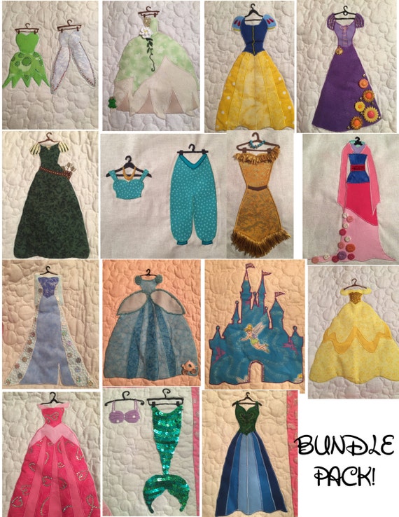 for dress pattern pocahontas Digital  Applique Instant Pattern Inspired Download  Disney Princess