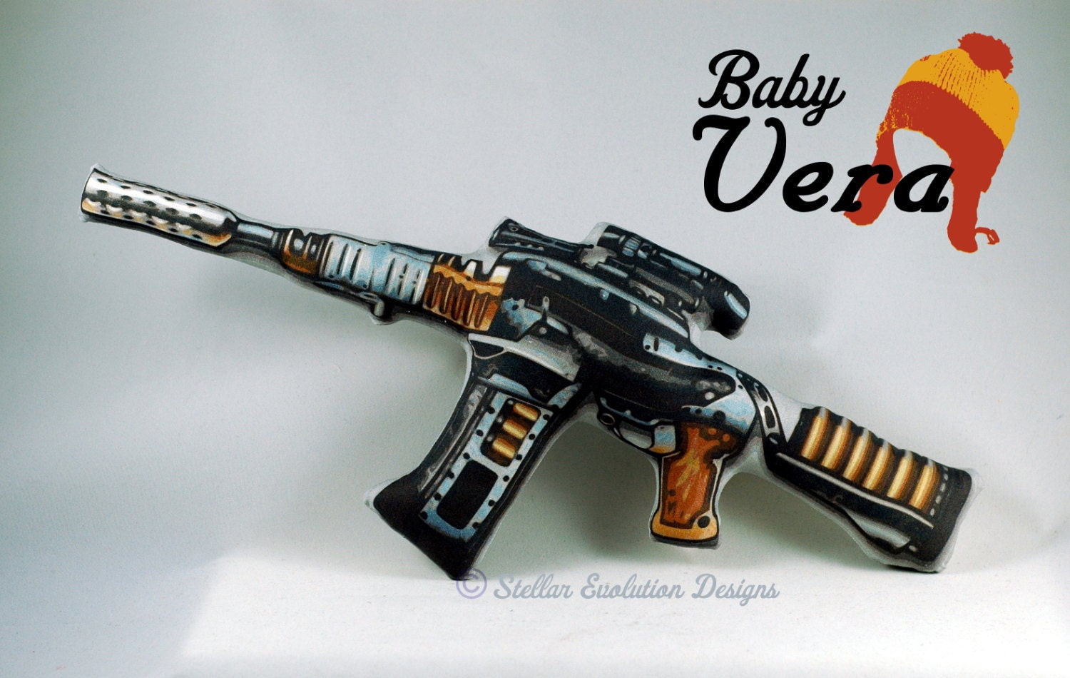 Baby Vera plush gunperfect for Mini Jayne's This plush