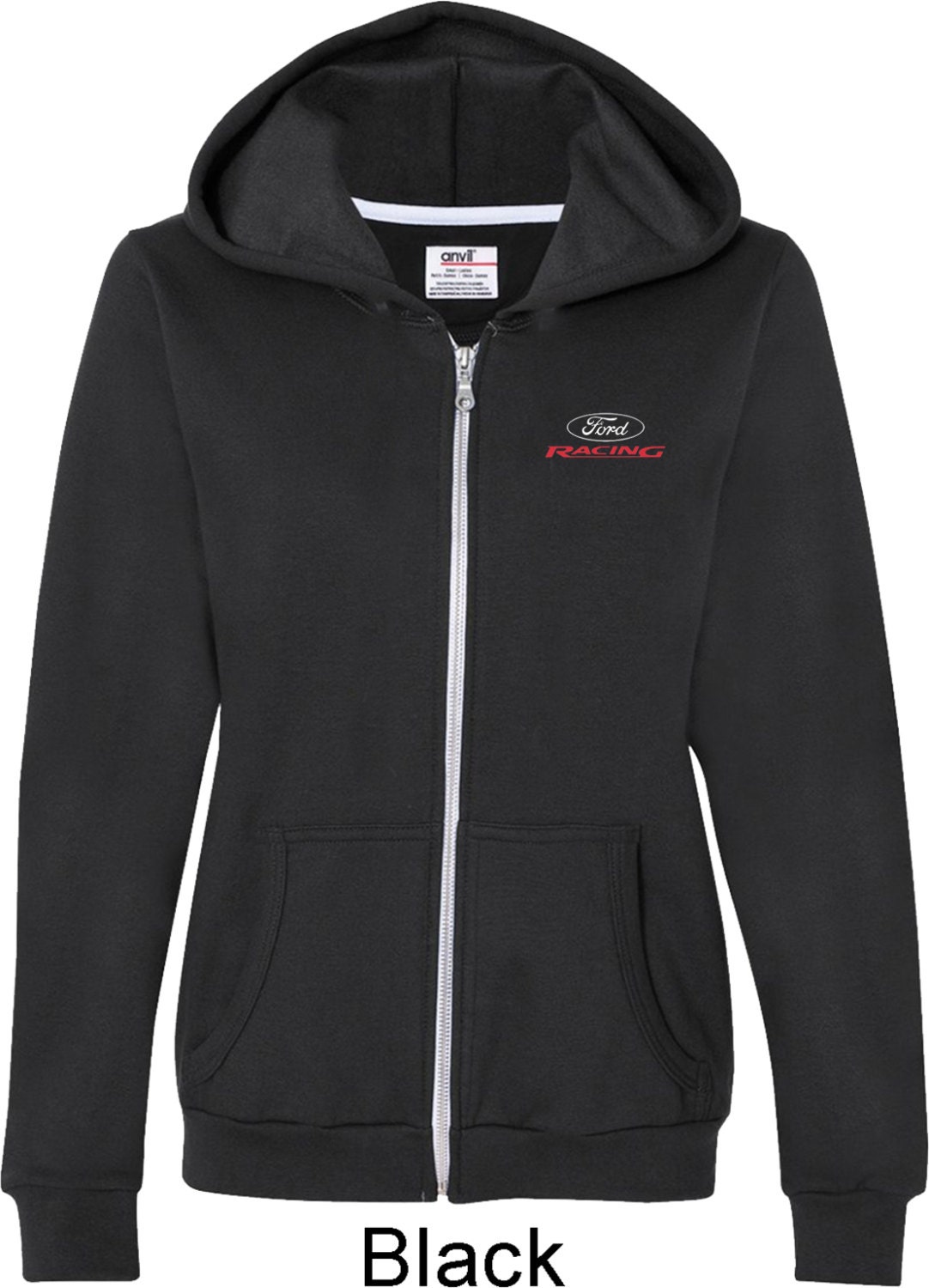 Car Racing Zip Up Hoodies