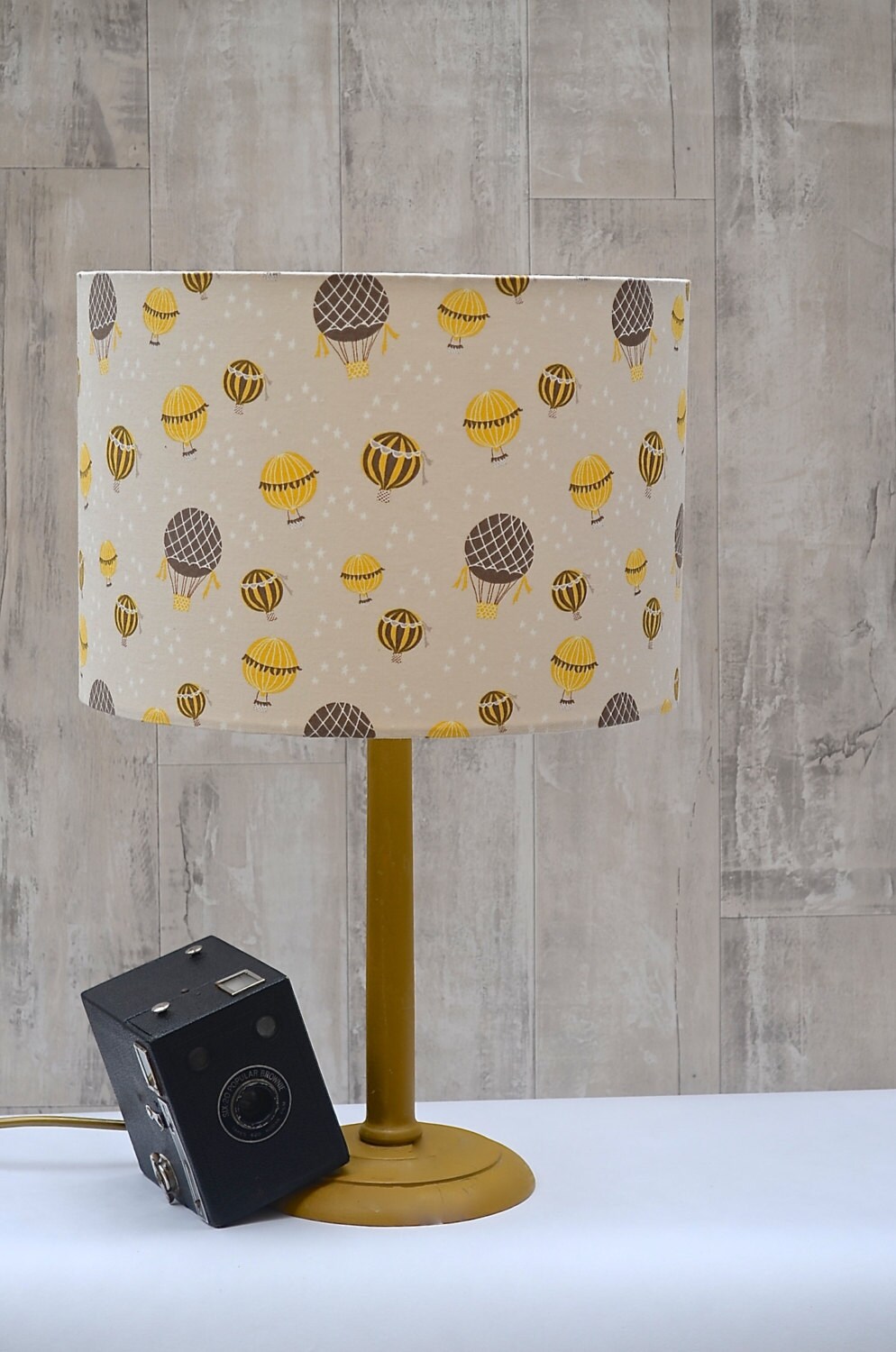 lamp shades hot air balloon lamp children's by ShadowbrightLamps