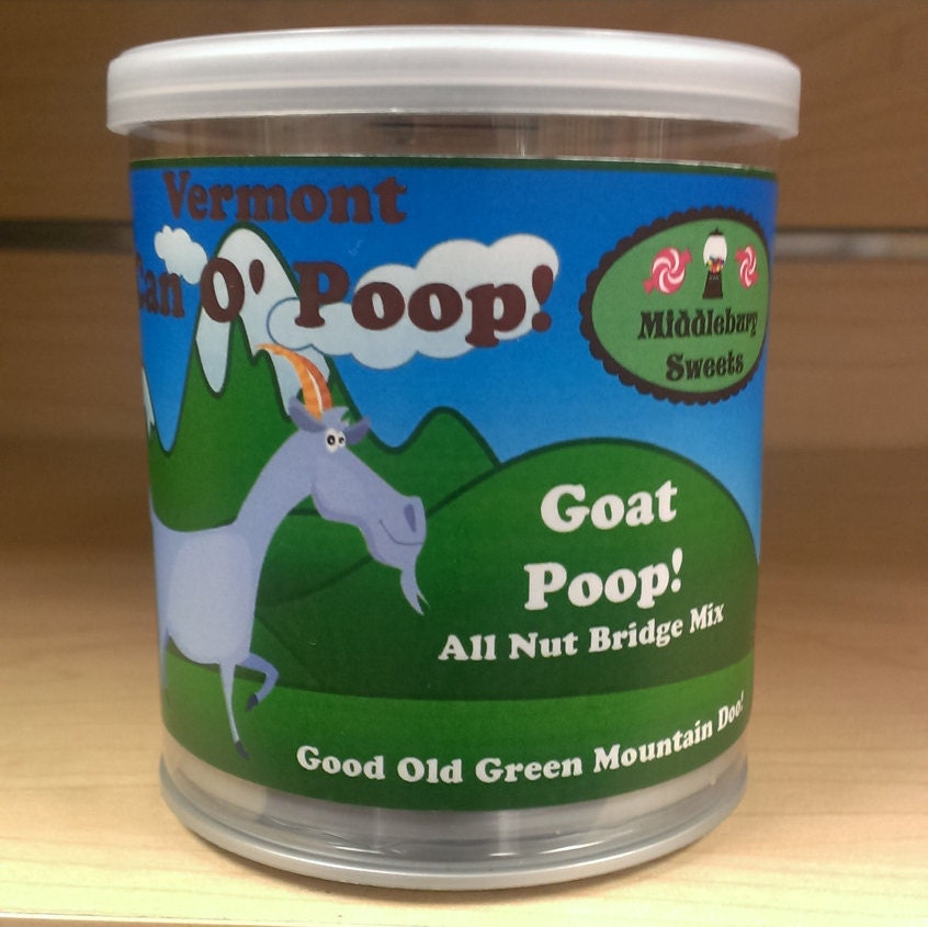 Vermont Can O' Poop Goat Poop All Nut Bridge Mix