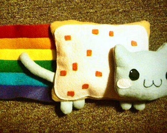 nyan cat pillow