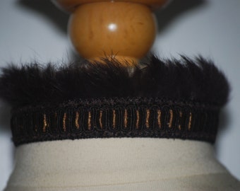 Collier tour du cou en fourrure