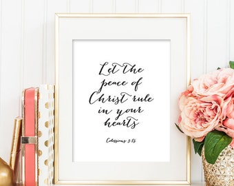 Items similar to Cowboy and Horse Rider With Bible Verse: Printable Art ...