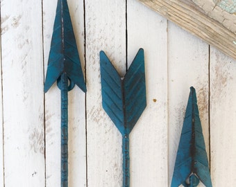 Metal Arrow, Home Decor, Arrow Wall Art, Native American Home Decor, Tribal Decor, Arrow Art, Rustic Home Decor