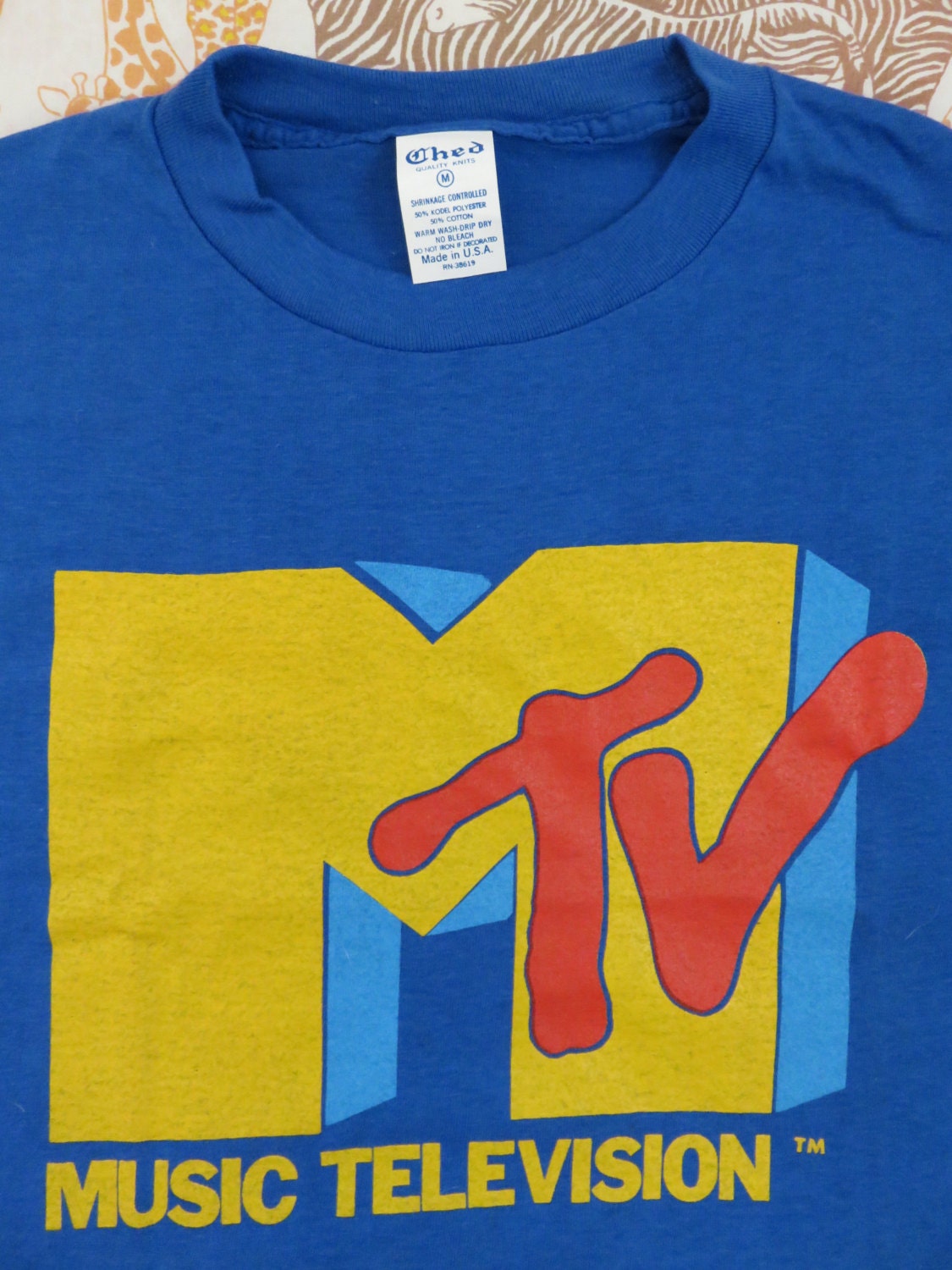 mtv shirts 80s