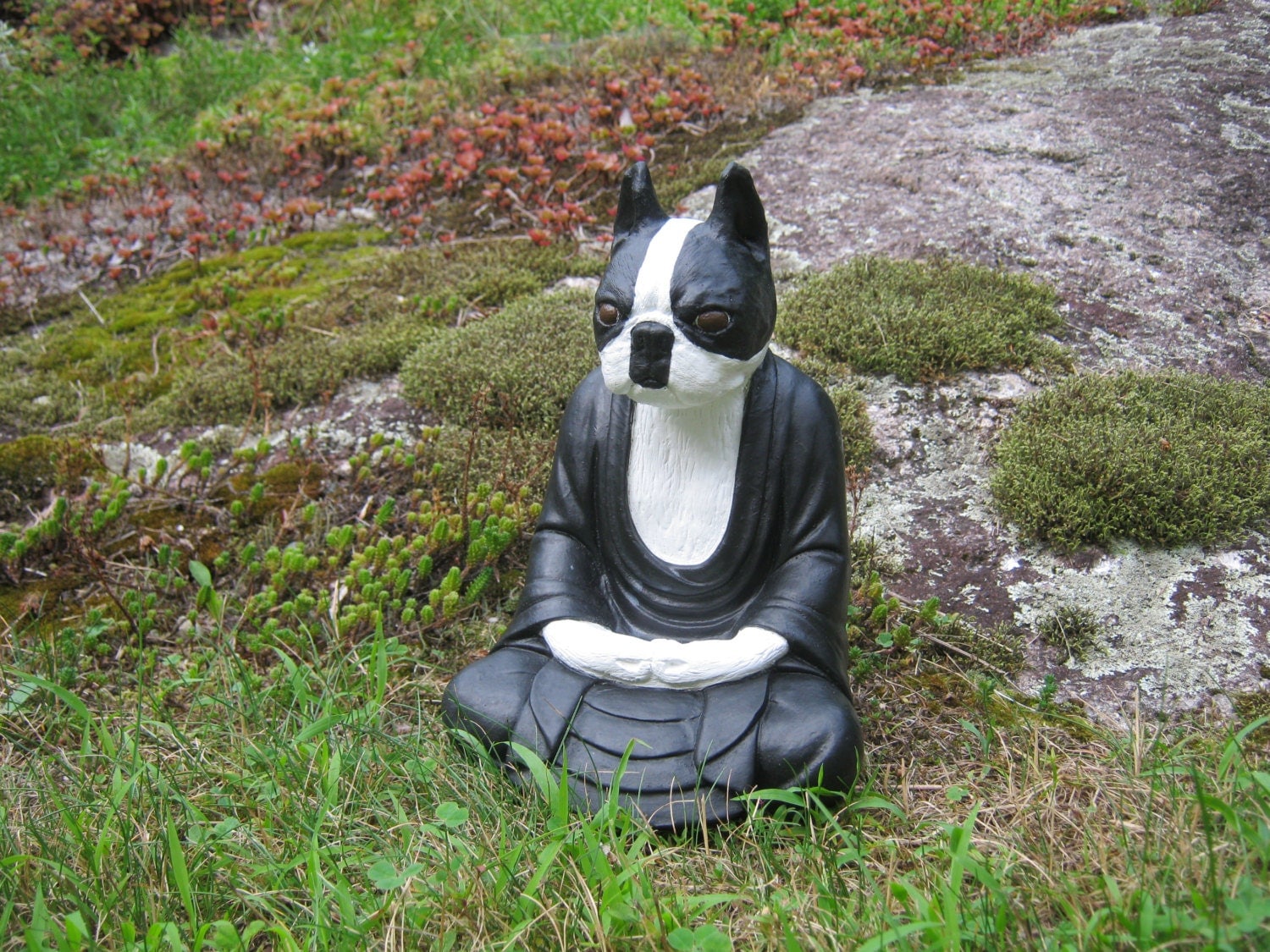 boston terrier statues