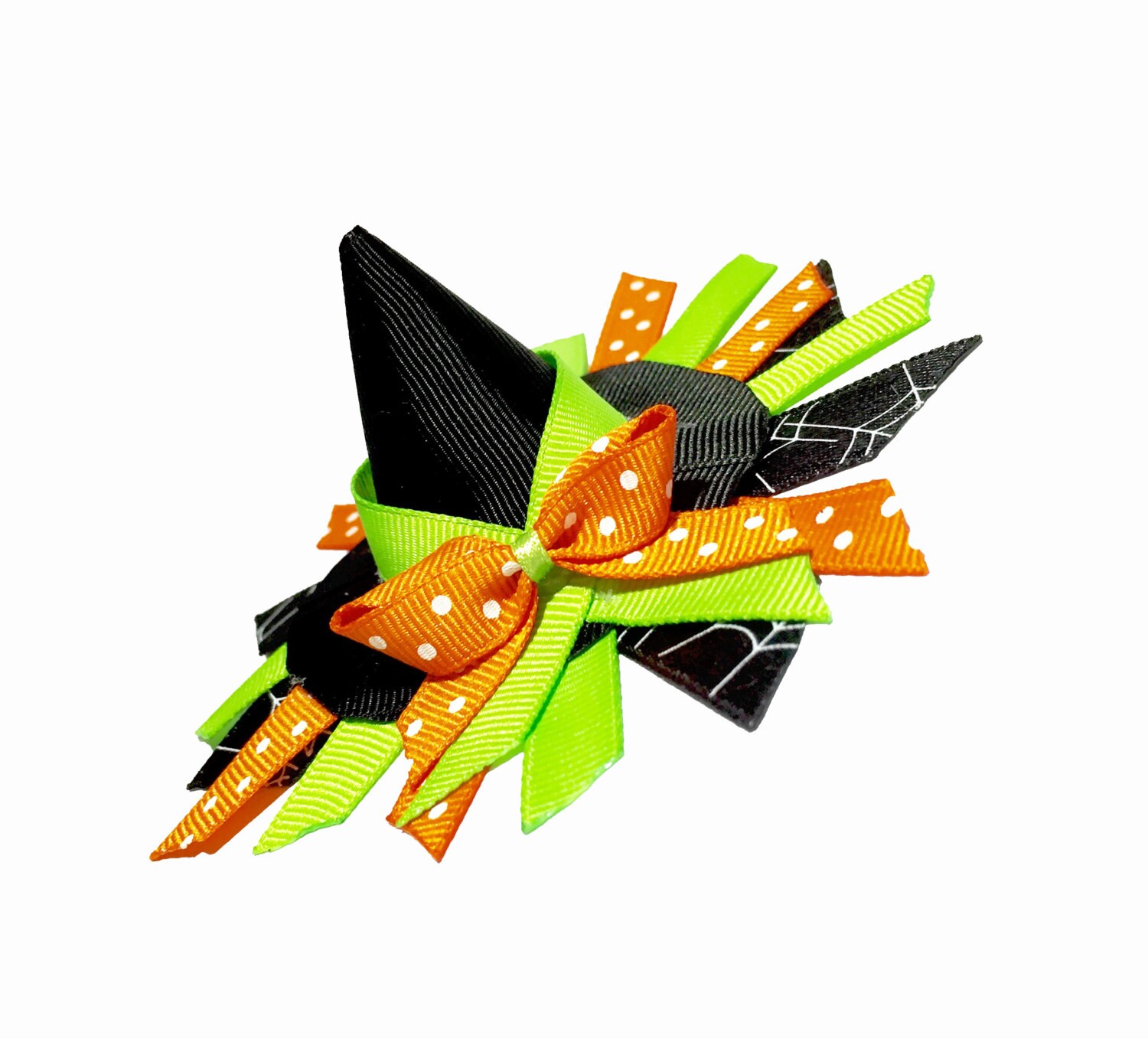 Witch Hat Hair Clip Witch Hat Ribbon Sculpture Ribbon