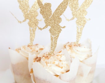 Fairy Party Cupcake Toppers, set of 18
