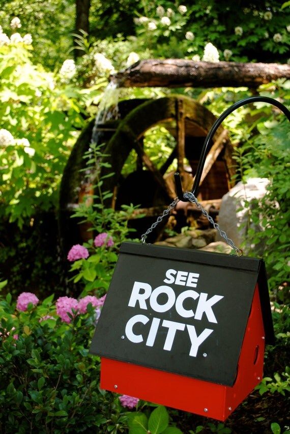 Classic Rock City PhotoNot a bird house Rock City Birdhouse