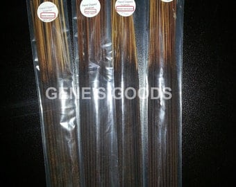 100 Incense Sticks - Choose 4 Scents - Handmade / Hand Dipped / Vegan / Long Burning / Strong Aroma