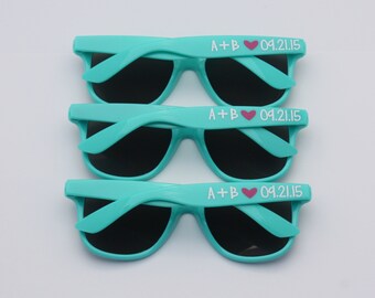 Personalized Sunglasses, Bachelorette Gifts, Bachelorette Party Favors, Girls Weekend, Wedding Favors, Party Favors, Destination Wedding
