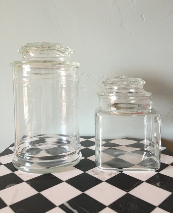 Vintage Candy Jars With Lids 8