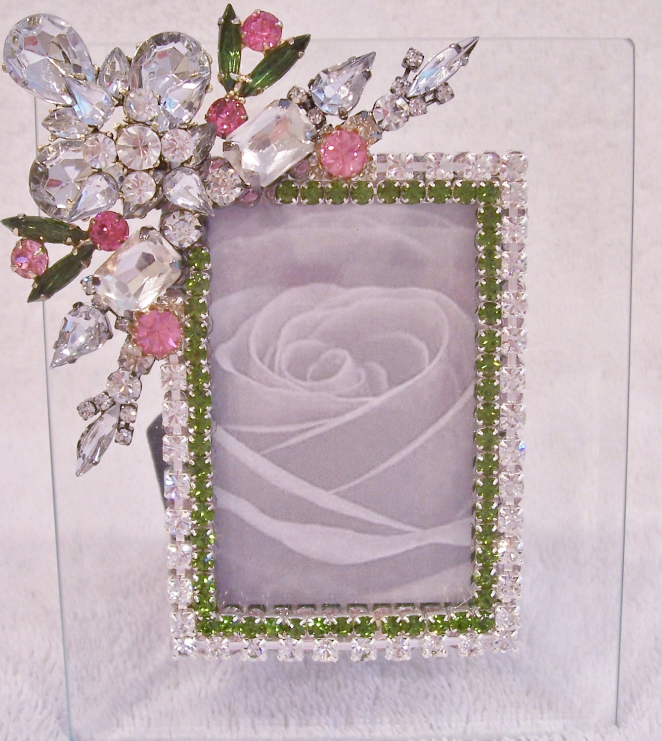 Jeweleded Picture Frame. Perfect Wedding Bridesmaid