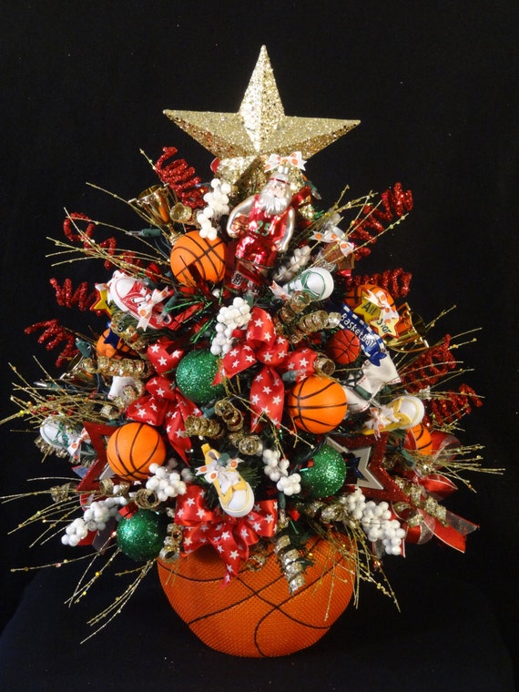 Basketball Christmas TreeBasketball by DesignsbyHEartWorks on Etsy