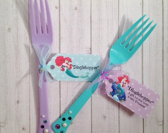 10 Dinglehoppers Ariel Little Mermaid Dinglhopper treasures Party Favor or Party Supplies Little Mermaid Party decorations