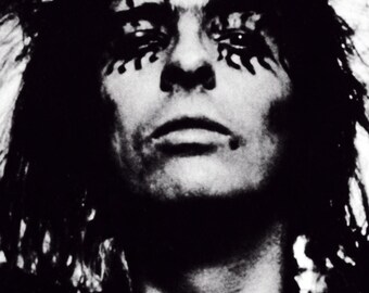 Alice Cooper Poster, Musician, Heavy Metal, Shock Rock, Garage Rock